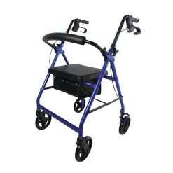 4 hjuls aluminium rollator
